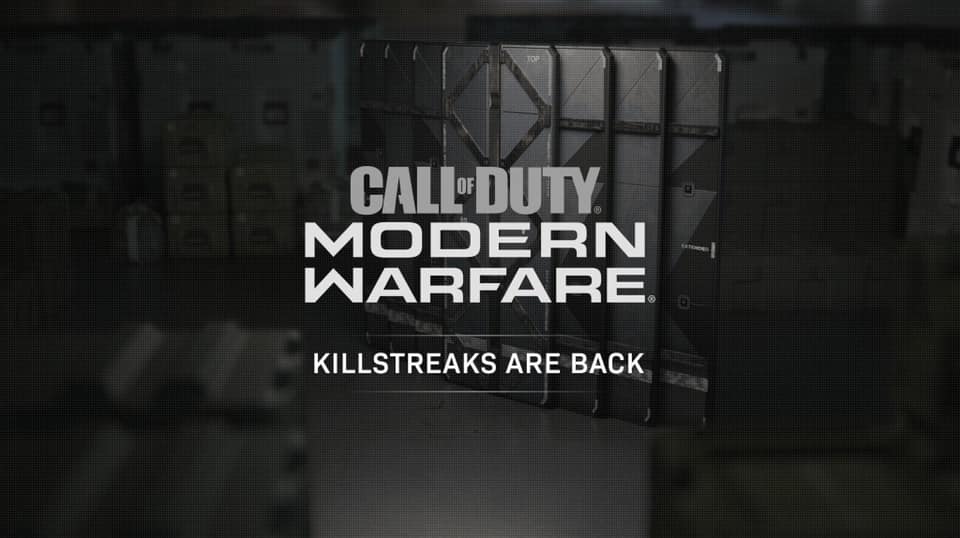 Killstreaks are back in Modern Warfare