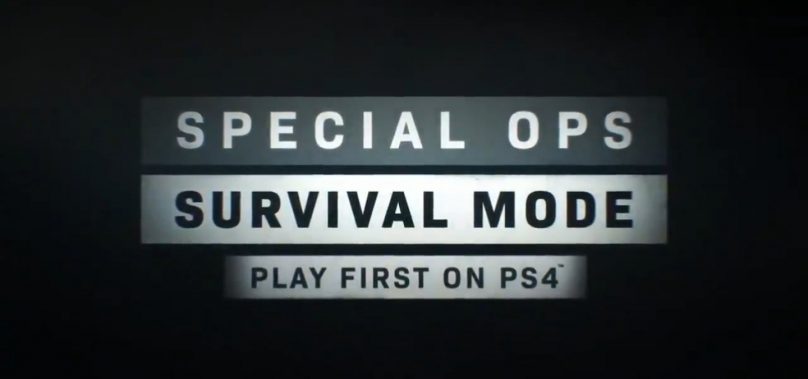 PlayStation To Receive Modern Warfare’s “Survival Mode” An Entire Year Early