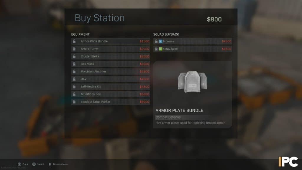 Warzone buy stations