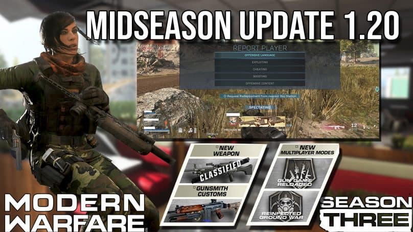 Patch 1.20 Released For Modern Warfare